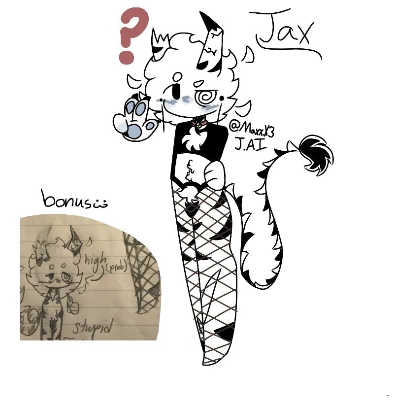 Avatar of Jax || Demon Femboy Roommate 