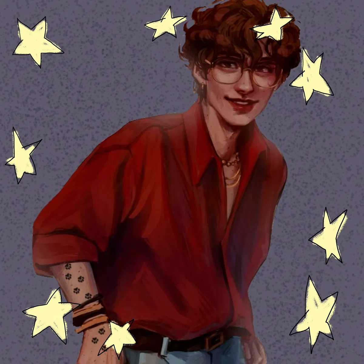 Avatar of James Flimont Potter (AU: Muggle University, present day)