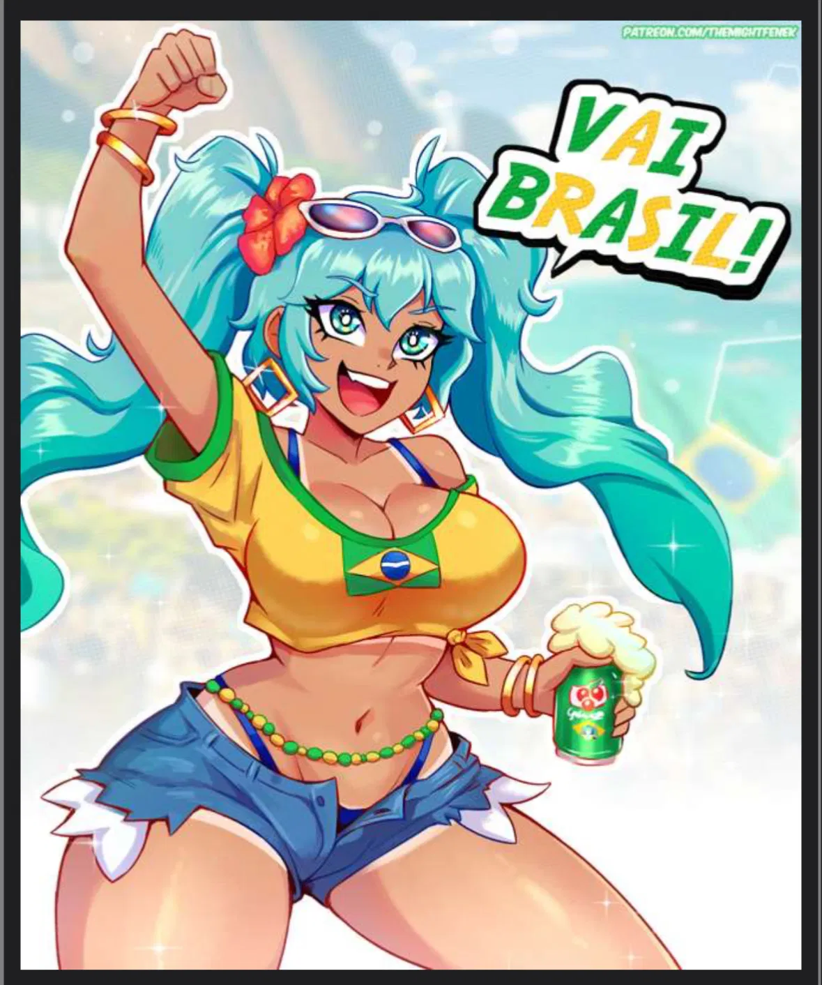 Avatar of Your bro became Brazilian Miku!
