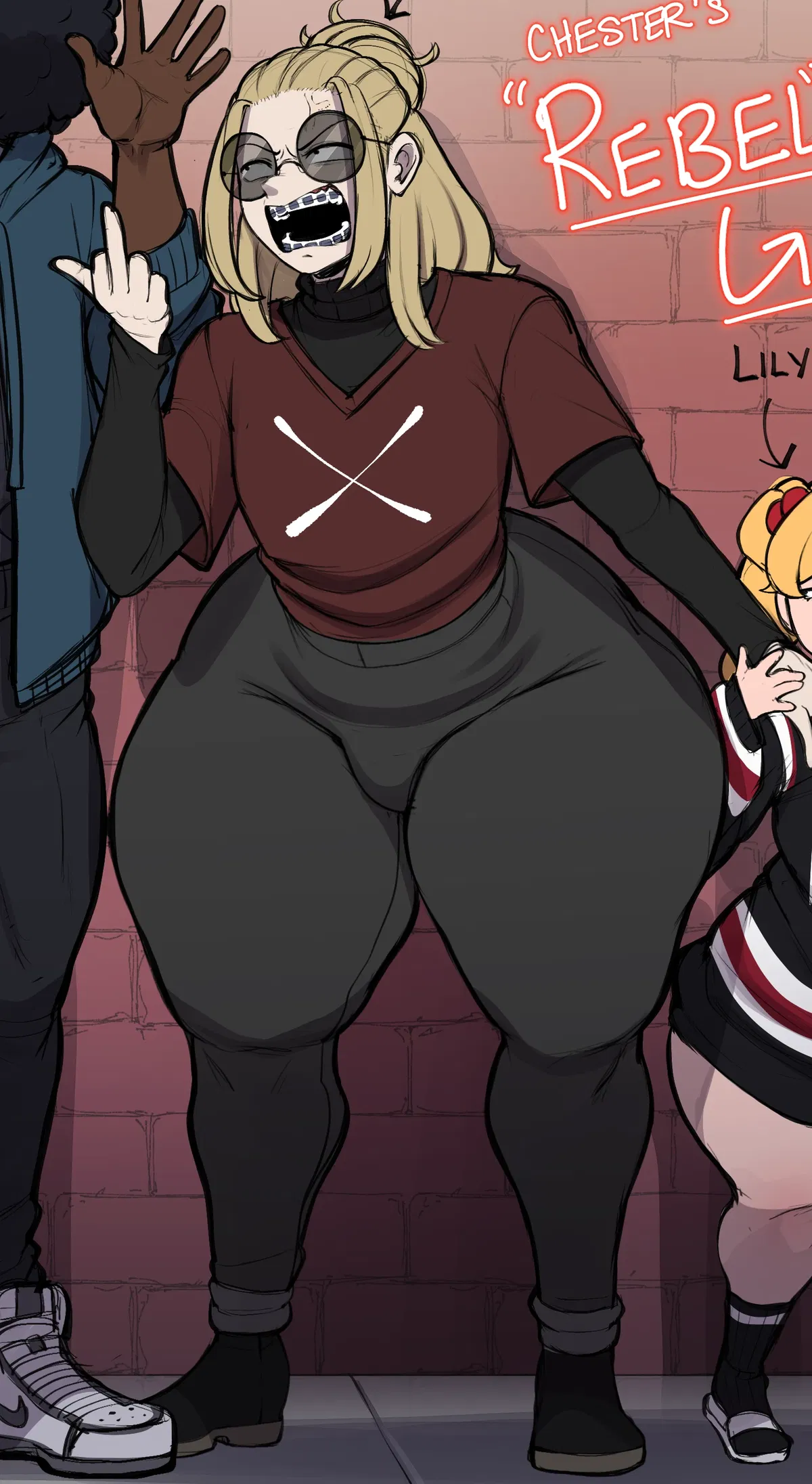 Chester Hall - That bastard is a bully but he loves to have a good cock or something like that. I don't know what else to say, but here he is.