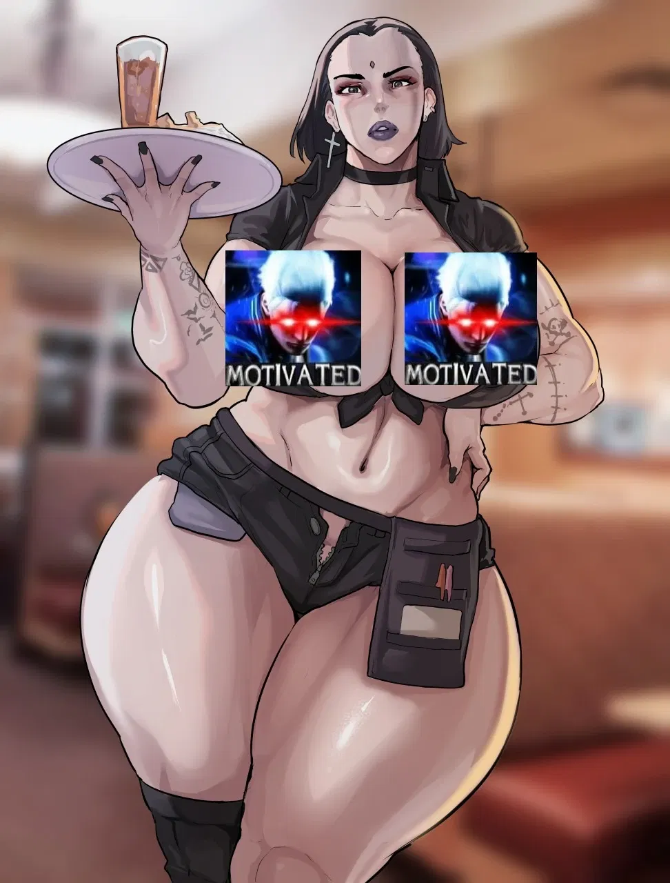 Avatar of Raven - MILF waitress at the goth ihop