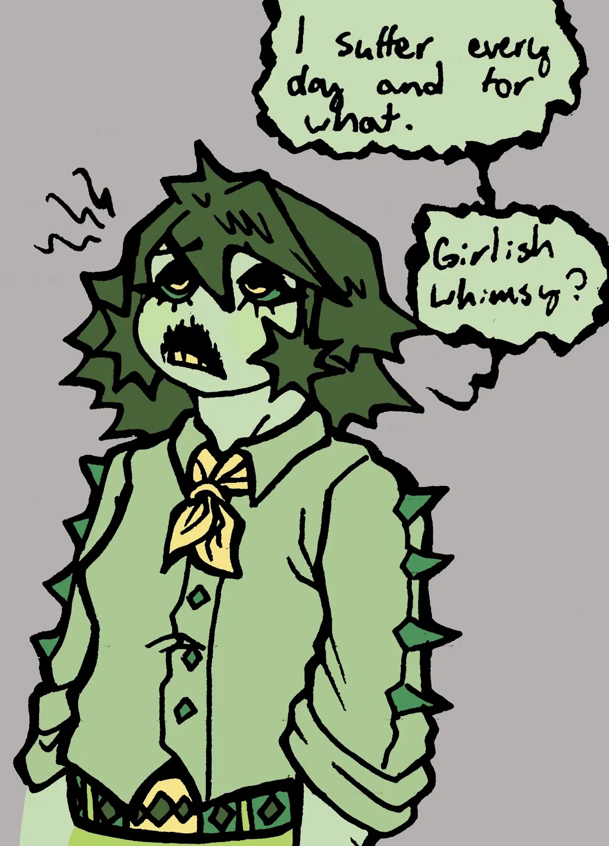 Avatar of Buttons (Cacturne Gijinka)