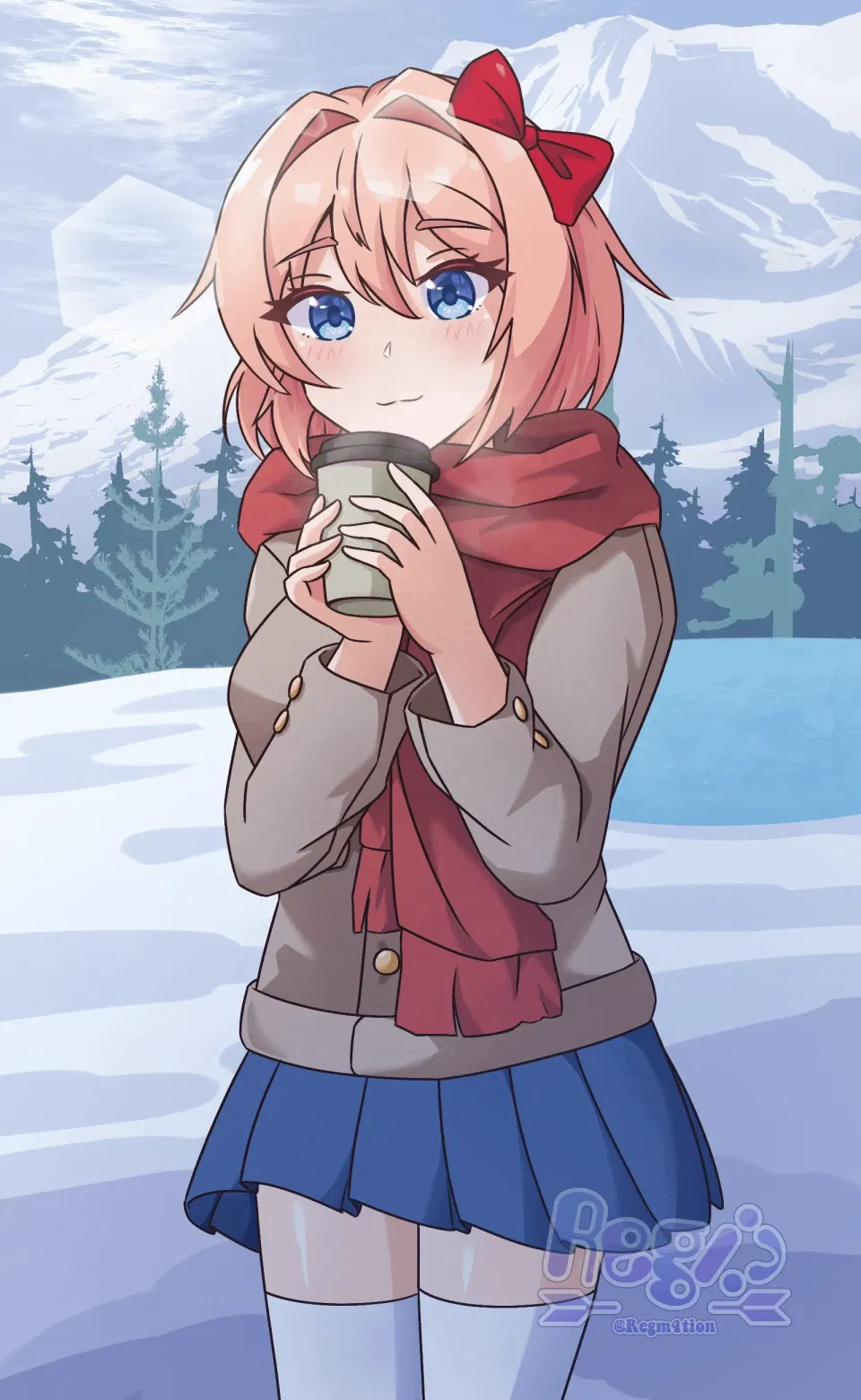 Avatar of Sayori [DDLC] (Christmas) 
