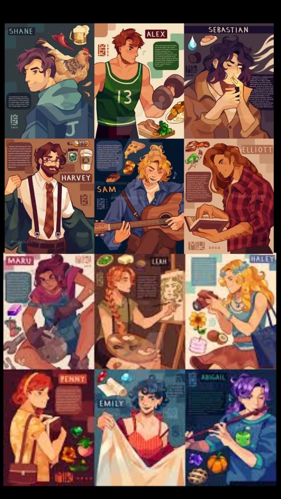 Avatar of Stardew valley (almost all npcs)