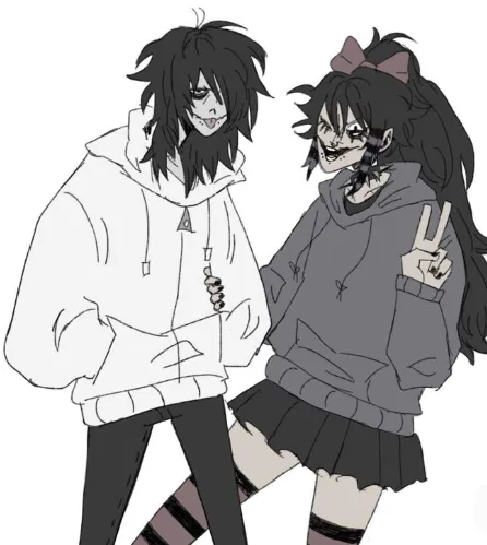 Avatar of Jeff the Killer and Nina the Killer