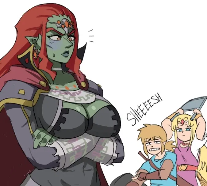 Avatar of Female Ganondorf and Zelda
