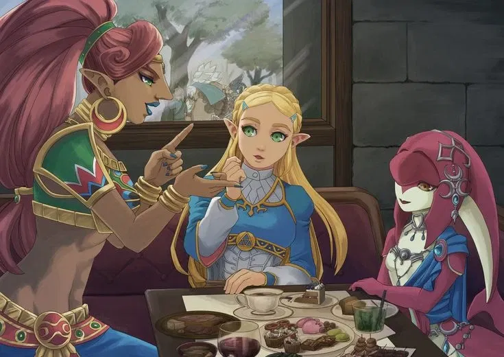 Avatar of Zelda, Urbosa, and Mipha (Link POV)