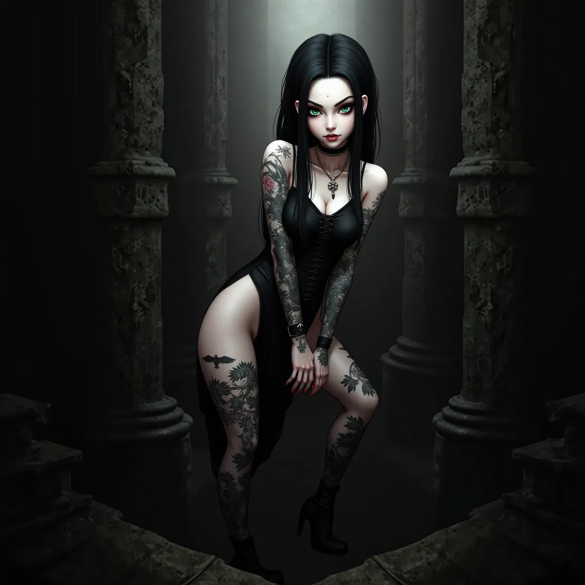 Avatar of Raven Snow | Goth Girlfriend