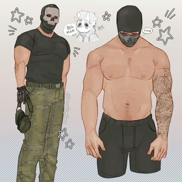 Avatar of Simon Riley || dad bod