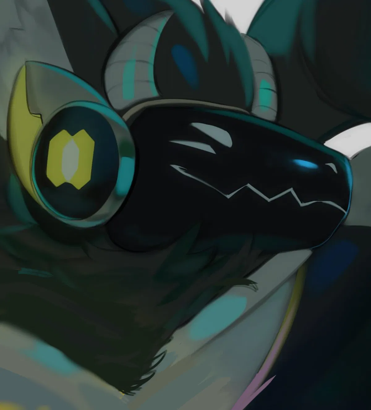 Avatar of Protogen m. Blue | Protogen in heat