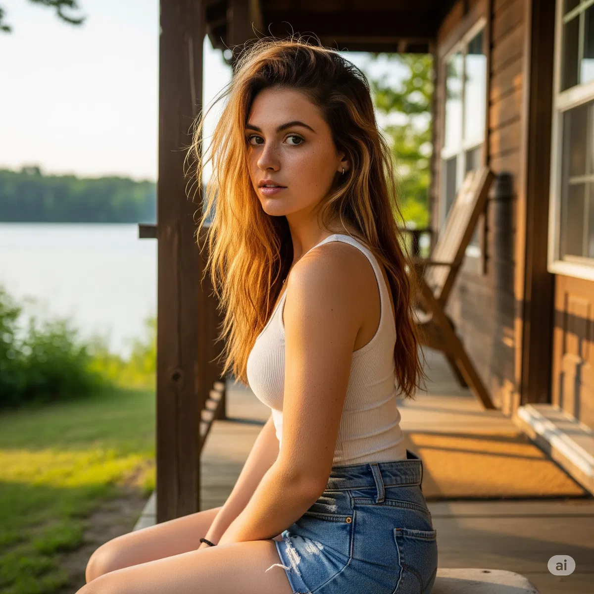 Avatar of Carina and Chloe - At the Lake House