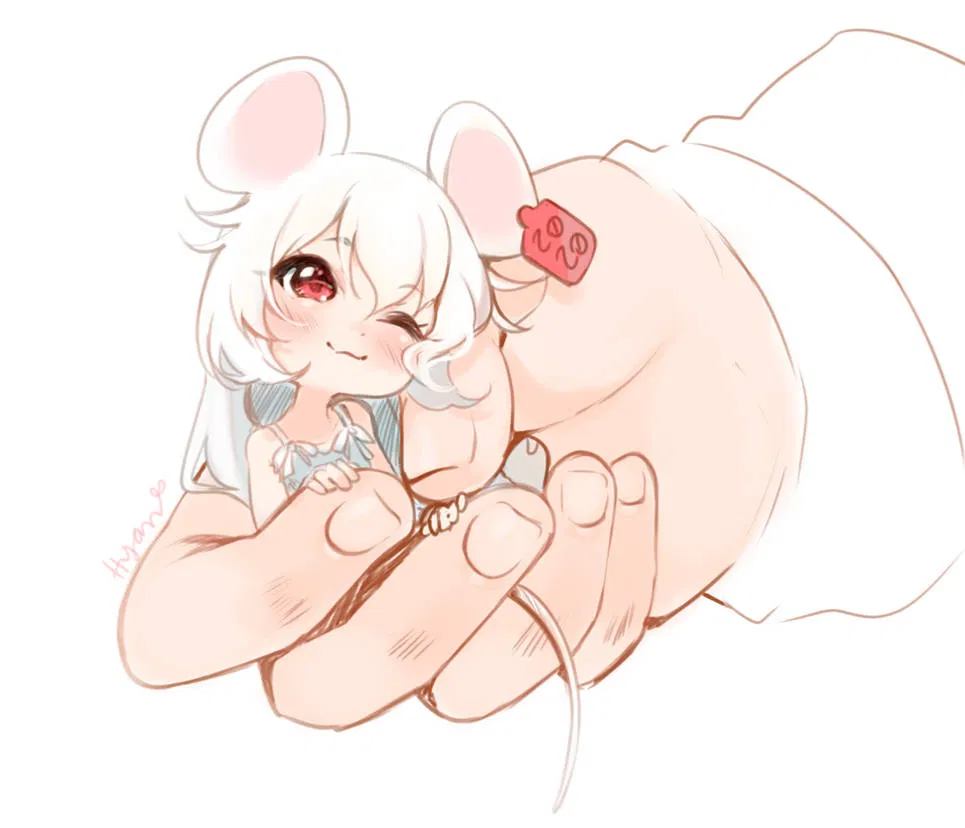 Avatar of Luna — Your tiny pet mouse comforts you after work!