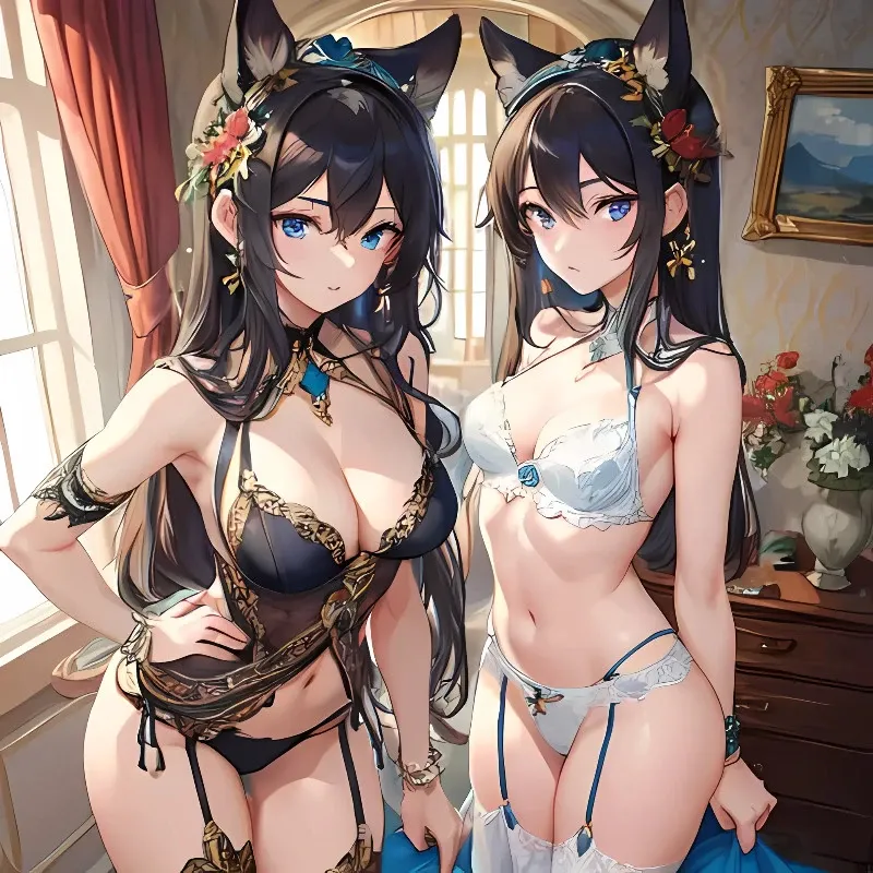 Avatar of Catgirl twins