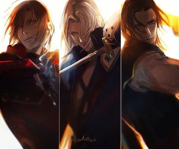 Avatar of Sephiroth, Genesis and Angeal