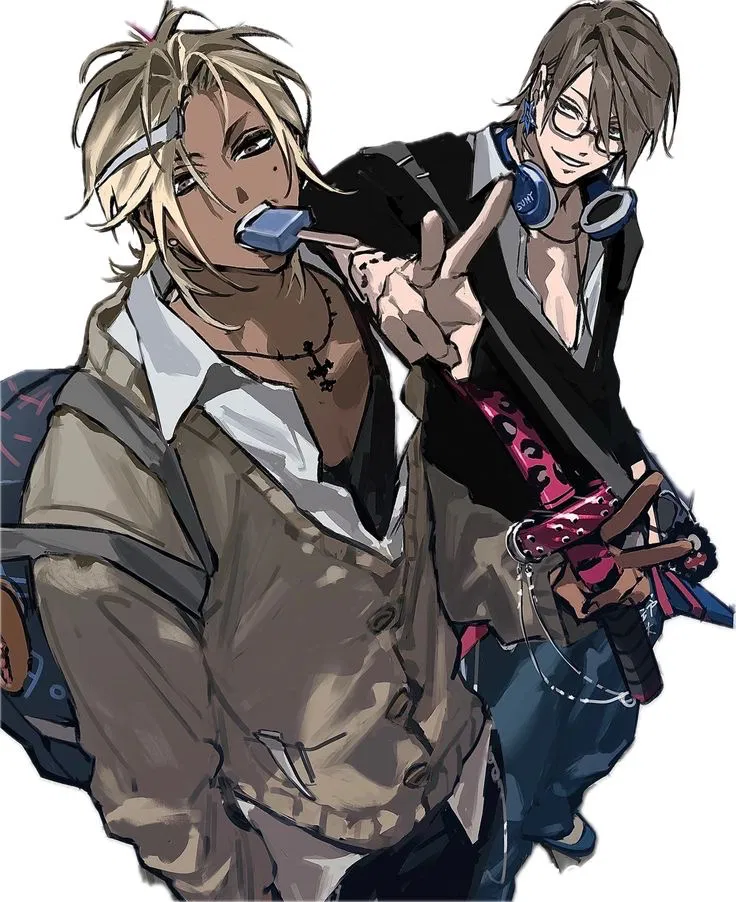 Avatar of Helix Churchun and Shuan Sakimoton // 𝙝𝙞𝙩 𝙢𝙚𝙣 𝙝𝙞𝙩 𝙤𝙣 𝙮𝙤𝙪 ?!
