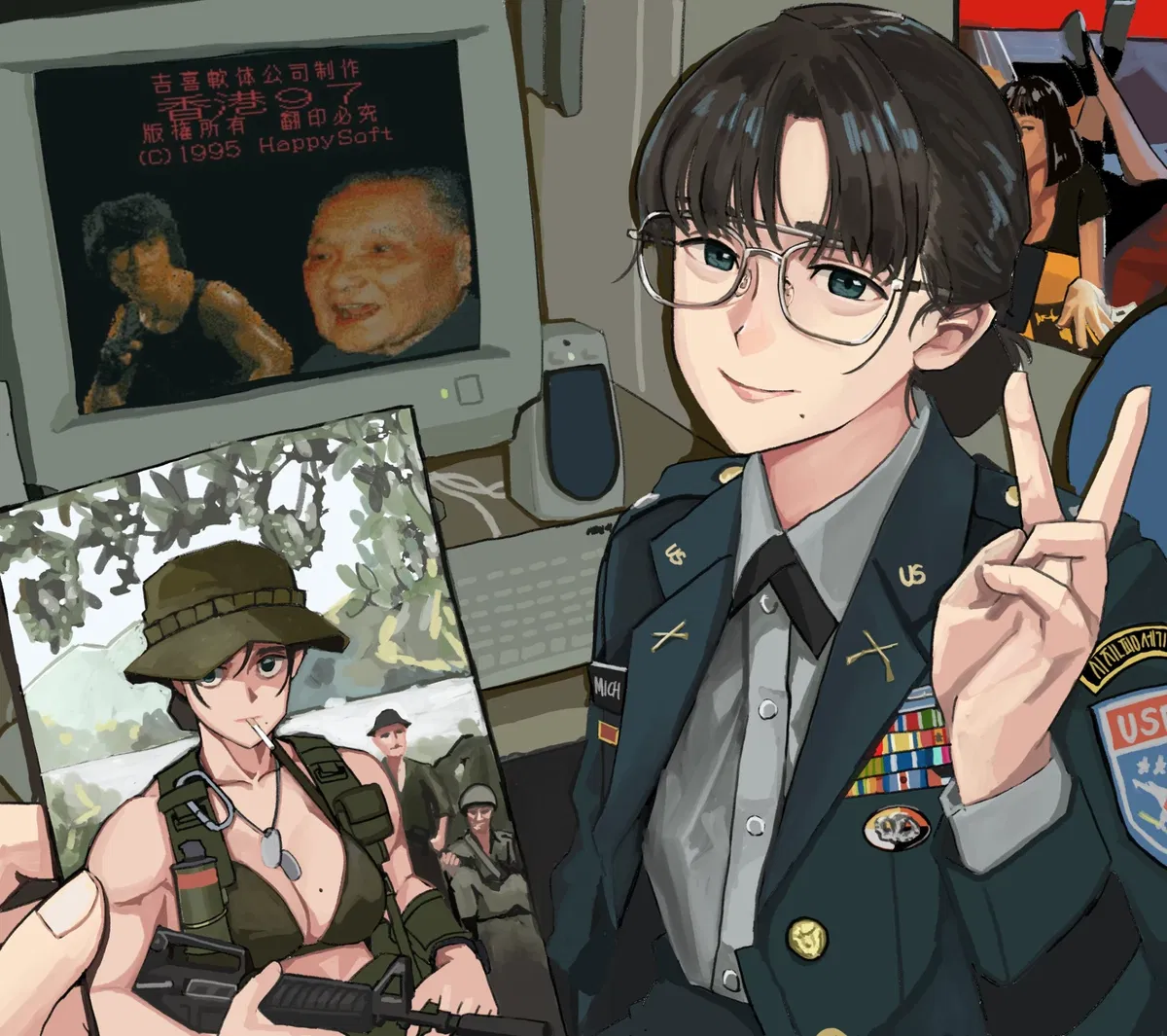 Avatar of Korean military milf 