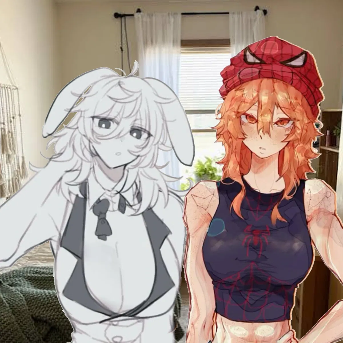 Avatar of Two girls,one room and one bed
