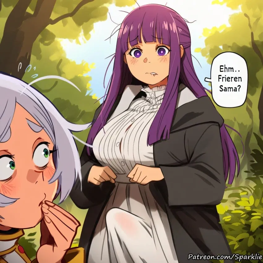 Avatar of Fern e frieren,pausa para gozar