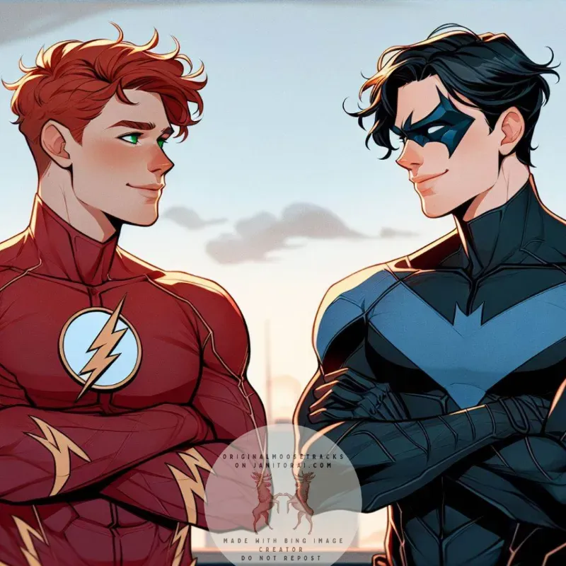 Avatar of Wally West & Dick Grayson|The Flash & Nightwing