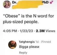 Avatar of Obese- (RANT)