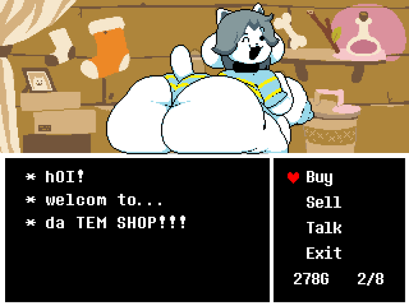 Avatar of Temmie the Shopkeeper│ Undertale 