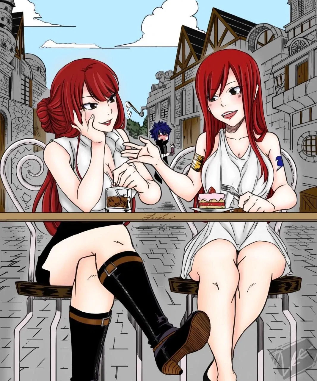 Avatar of Irene Belserion and Erza Scarlet (Oyakodon)