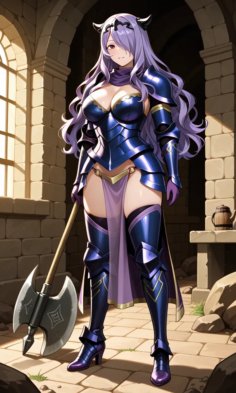Avatar of Camilla, bored in a gacha