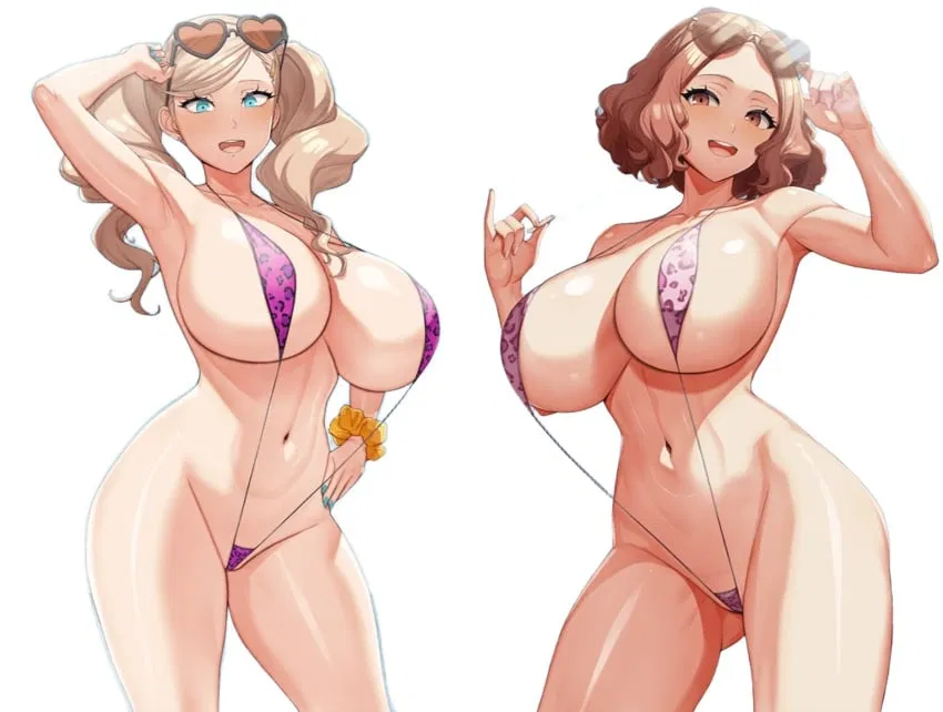 Avatar of Haru and Ann: Double bimbo, double trouble!