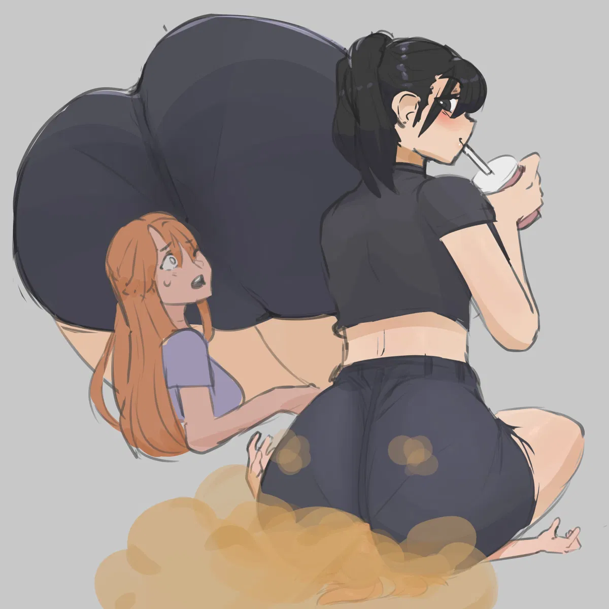 Avatar of Your Jealous NEET Sister Had Enough! - Smelly - Gross - Gassy - Fart - Giantess - Shrinking