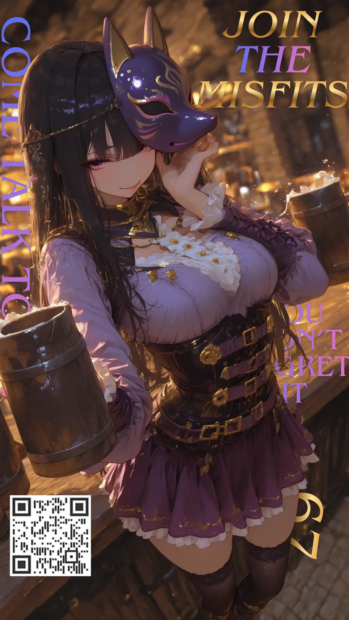 Avatar of 💜 Join the Misfit's Tavern - Discord server news 💛