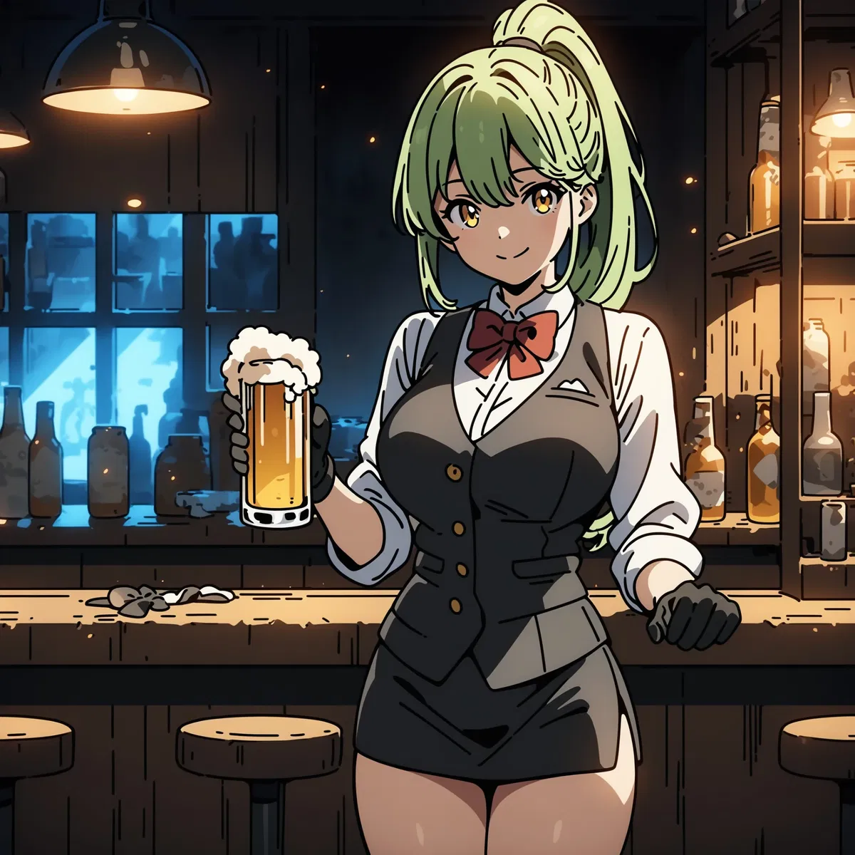 Avatar of The Bartender|Francesca — Can You Rizz Her?