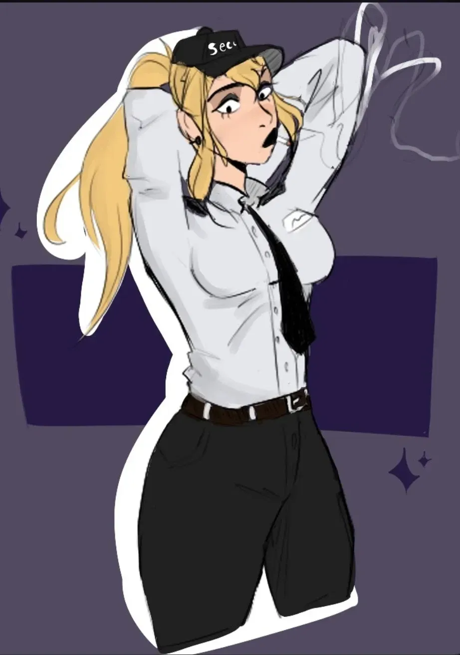 Avatar of Vanessa A. The security guard at Pizza Plex