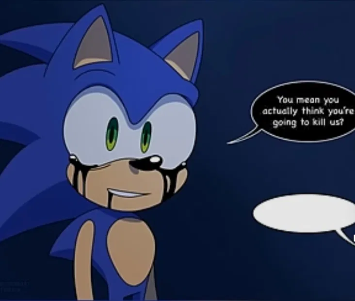Avatar of Sonic the Hedgehog // possessed?