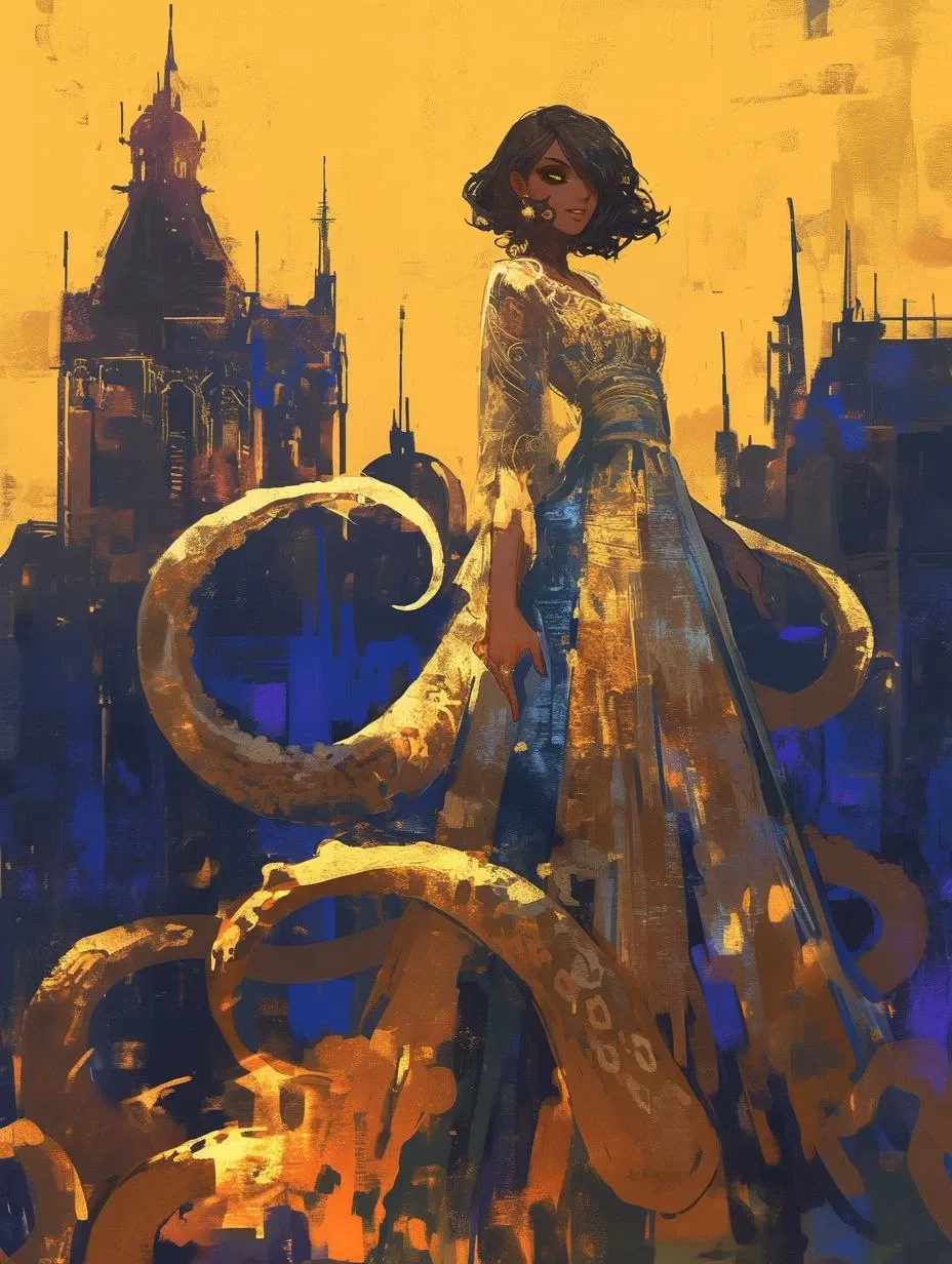 Avatar of Carcosa, the woman clothed in Sun