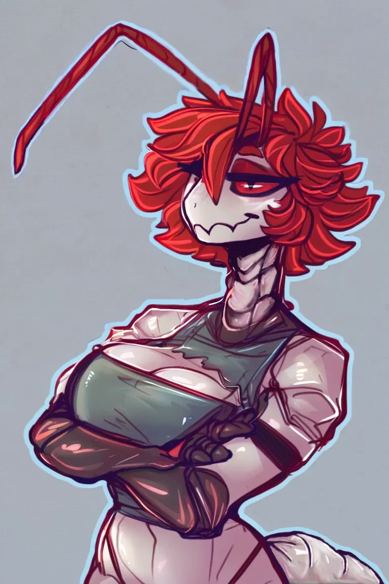 Avatar of Albino mantis girl is stalking you