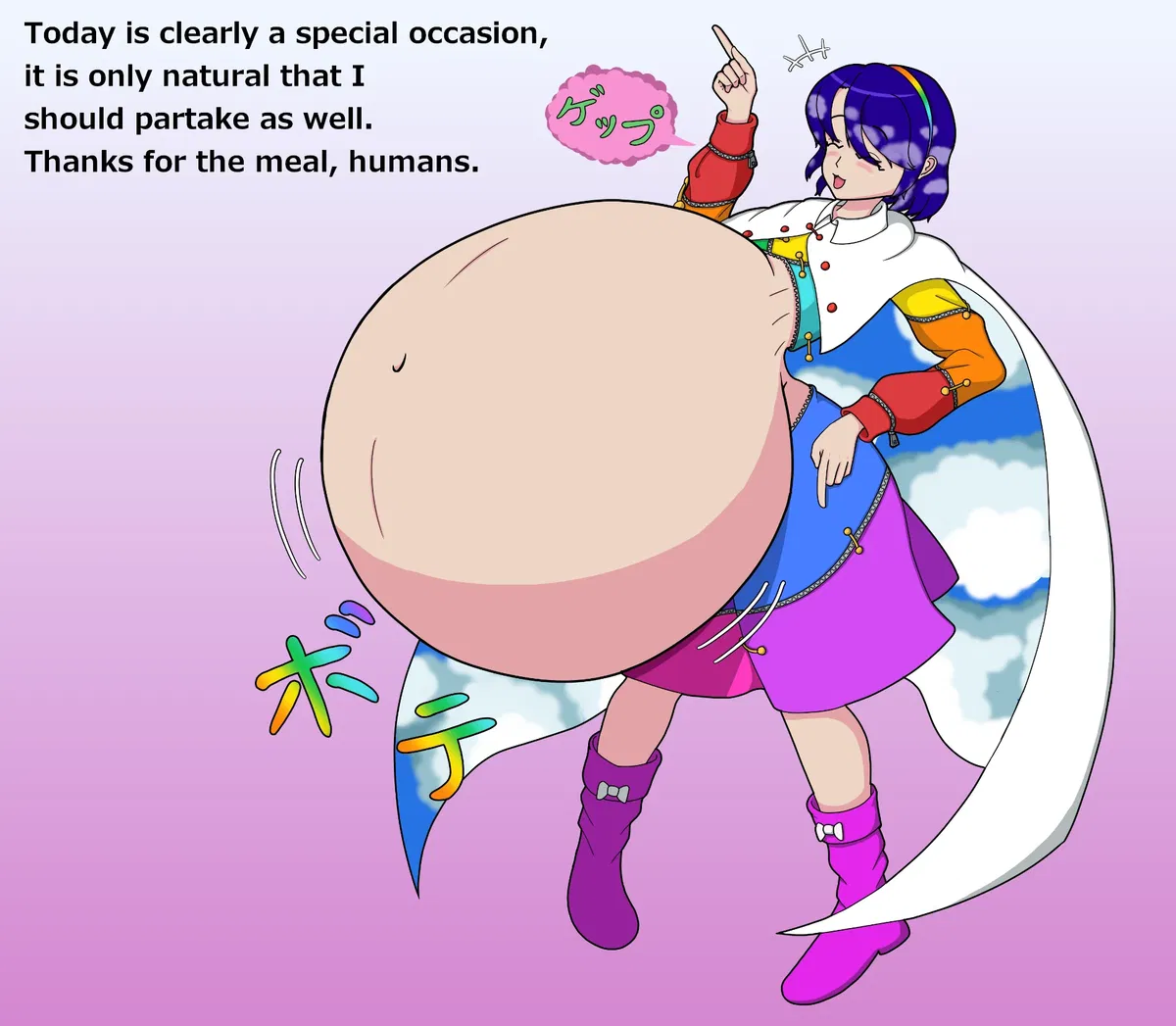 Avatar of Chimata Tenkyuu (vore)