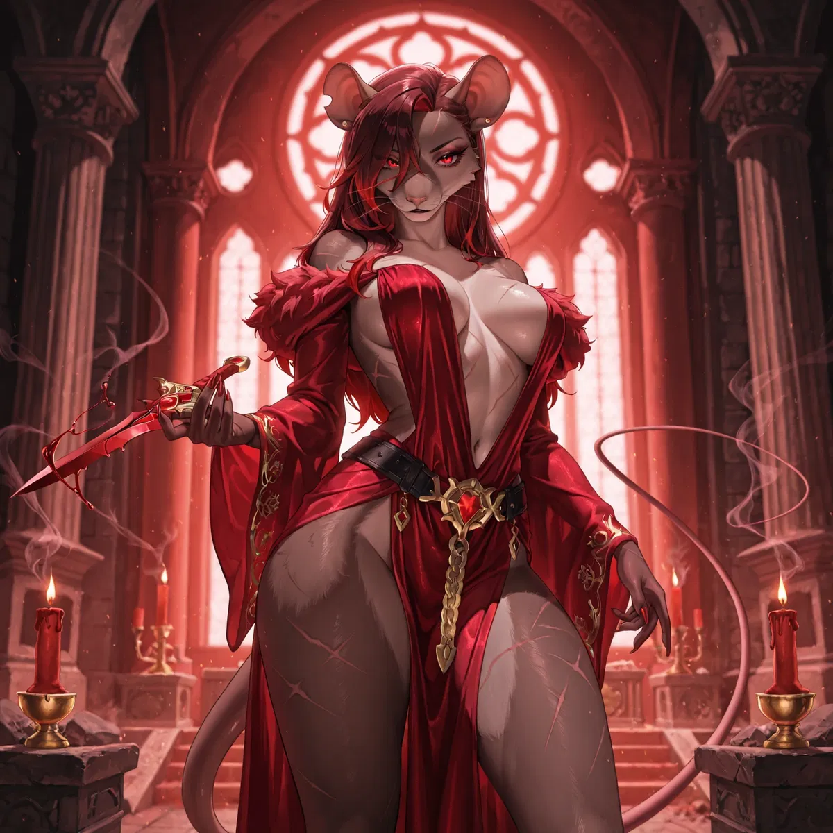 Avatar of Vespera - The Hollow Cup of the Red Grail