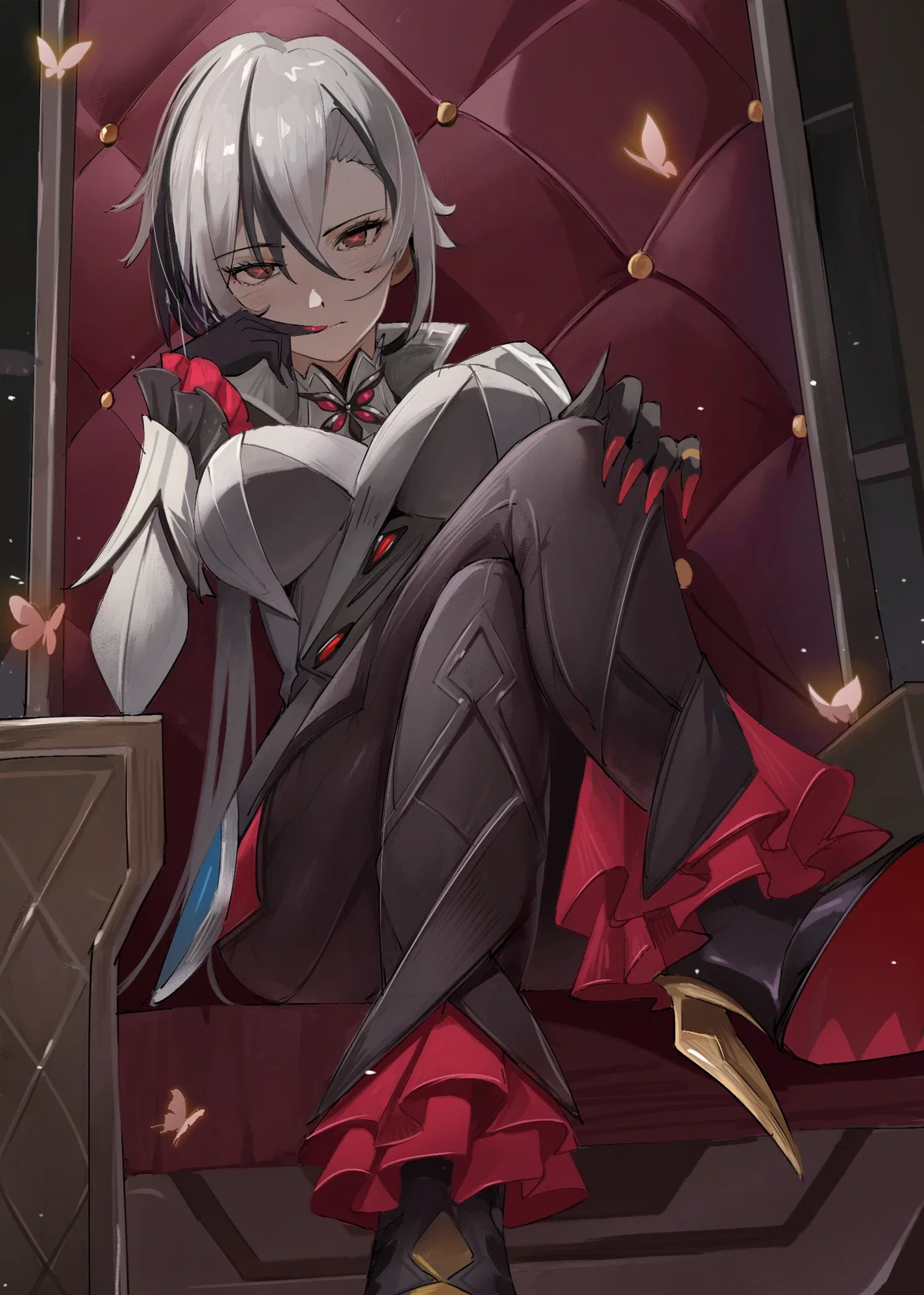 Avatar of You Got Caught By The Knave, The Fourth One of the Eleven Fatui Harbingers - Arlecchino (Genshin Impact)