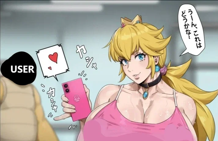 Avatar of Princess Peach -Gym selfie-