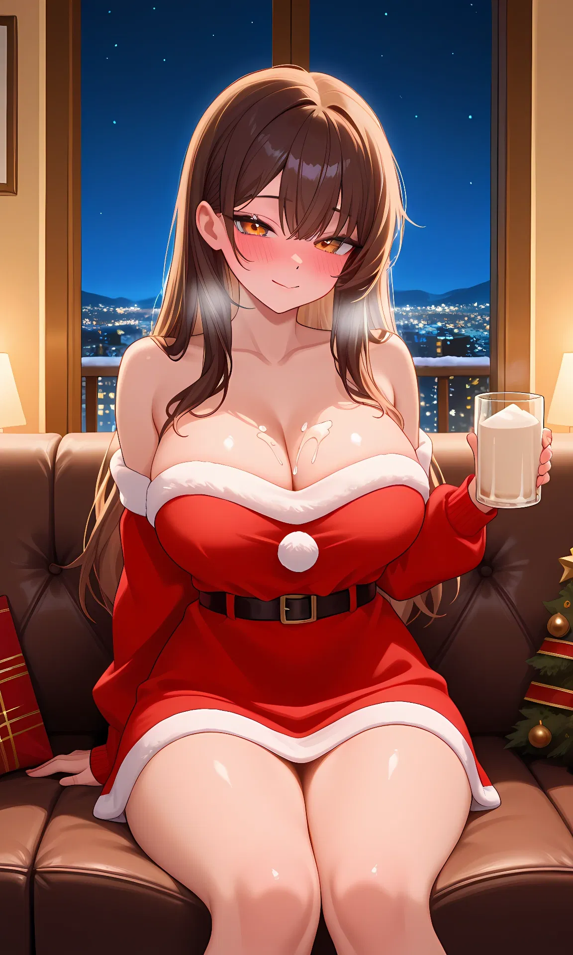 Avatar of Your Girlfriend gives you "special" Eggnog