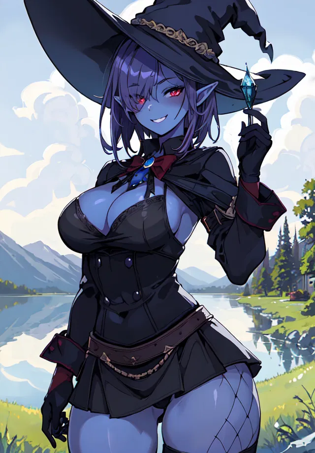 Avatar of Qilue - Drow Witch