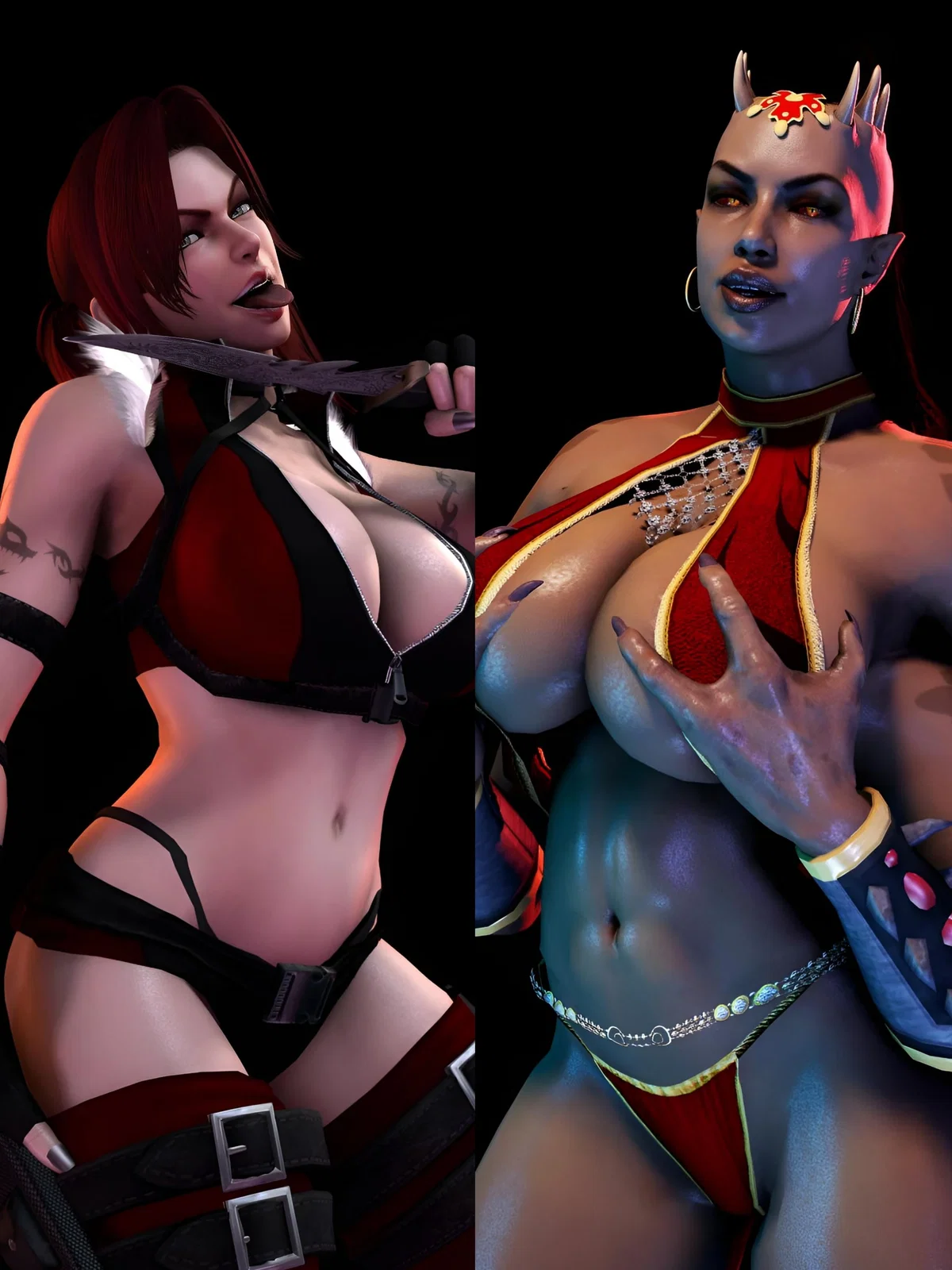 Avatar of Kira and Sheeva (DualFaceArtCompany)