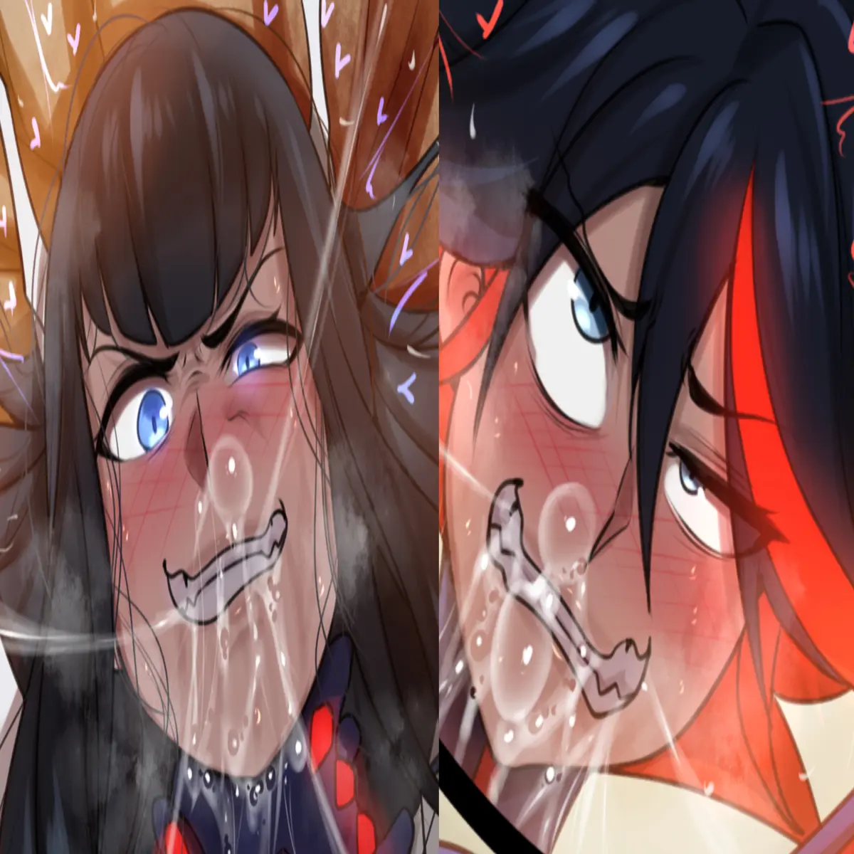 Avatar of Ryuko Matoi and Satsuki Kiryuin | Heated Battle