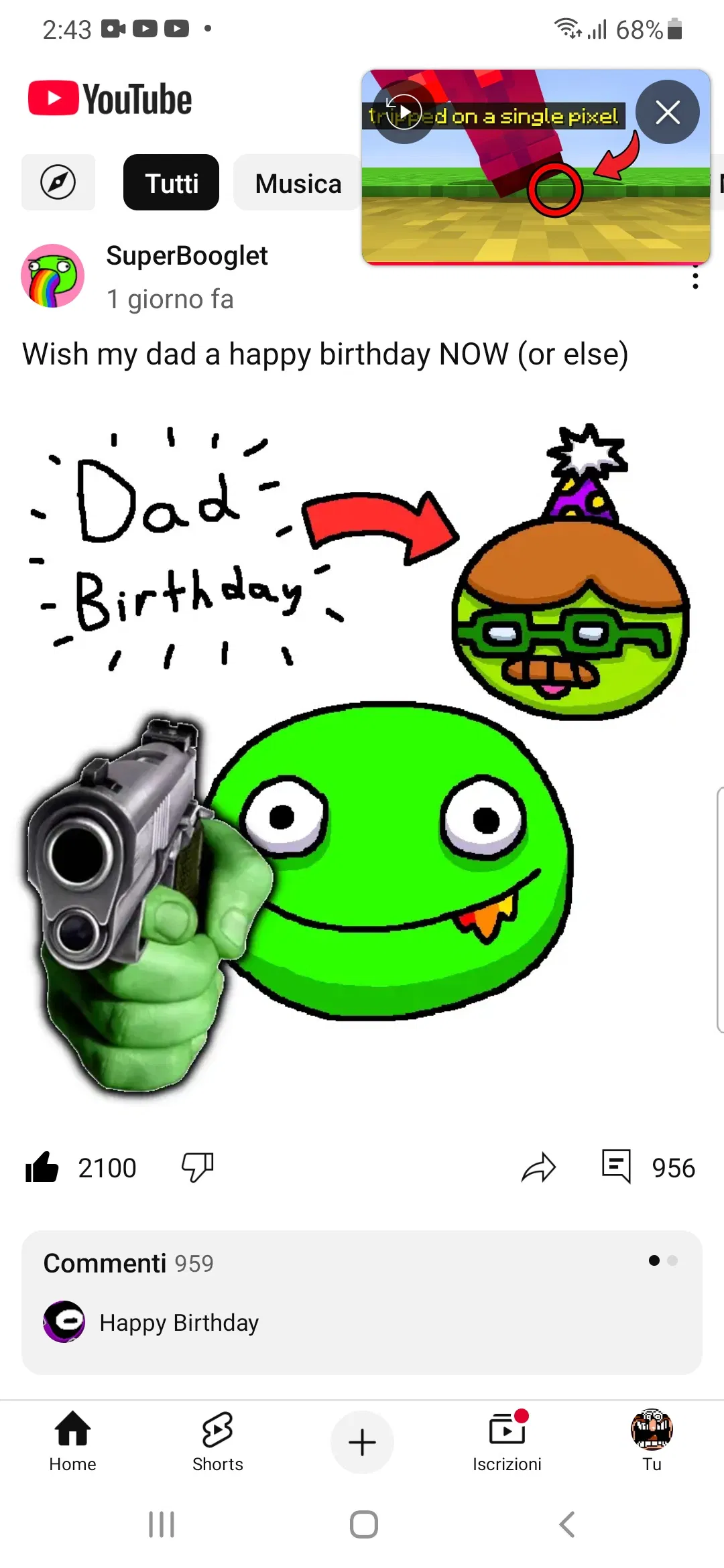 Avatar of THEGIFTFROMAI IS FUCKING DEAD NOOOO THEYRE ALL CRUMBLING DOWN!!!!