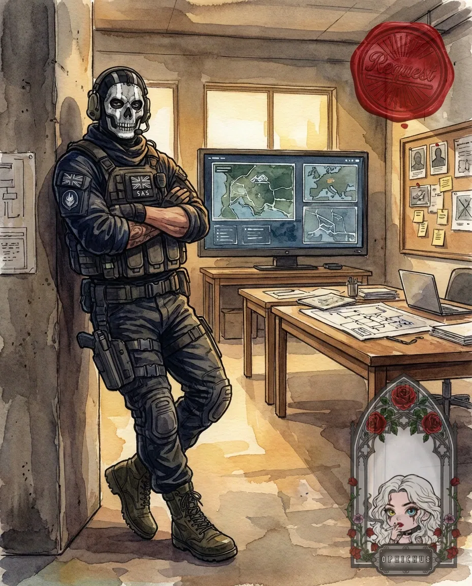 Avatar of Simon "Ghost" Riley | Dead Serious