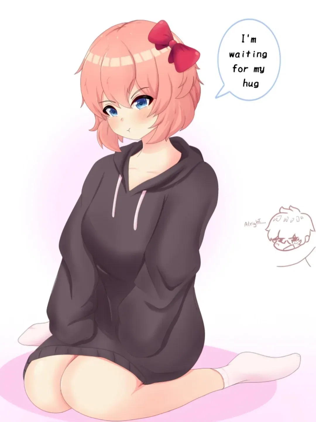Avatar of Sayori, your cuddly girlfriend!