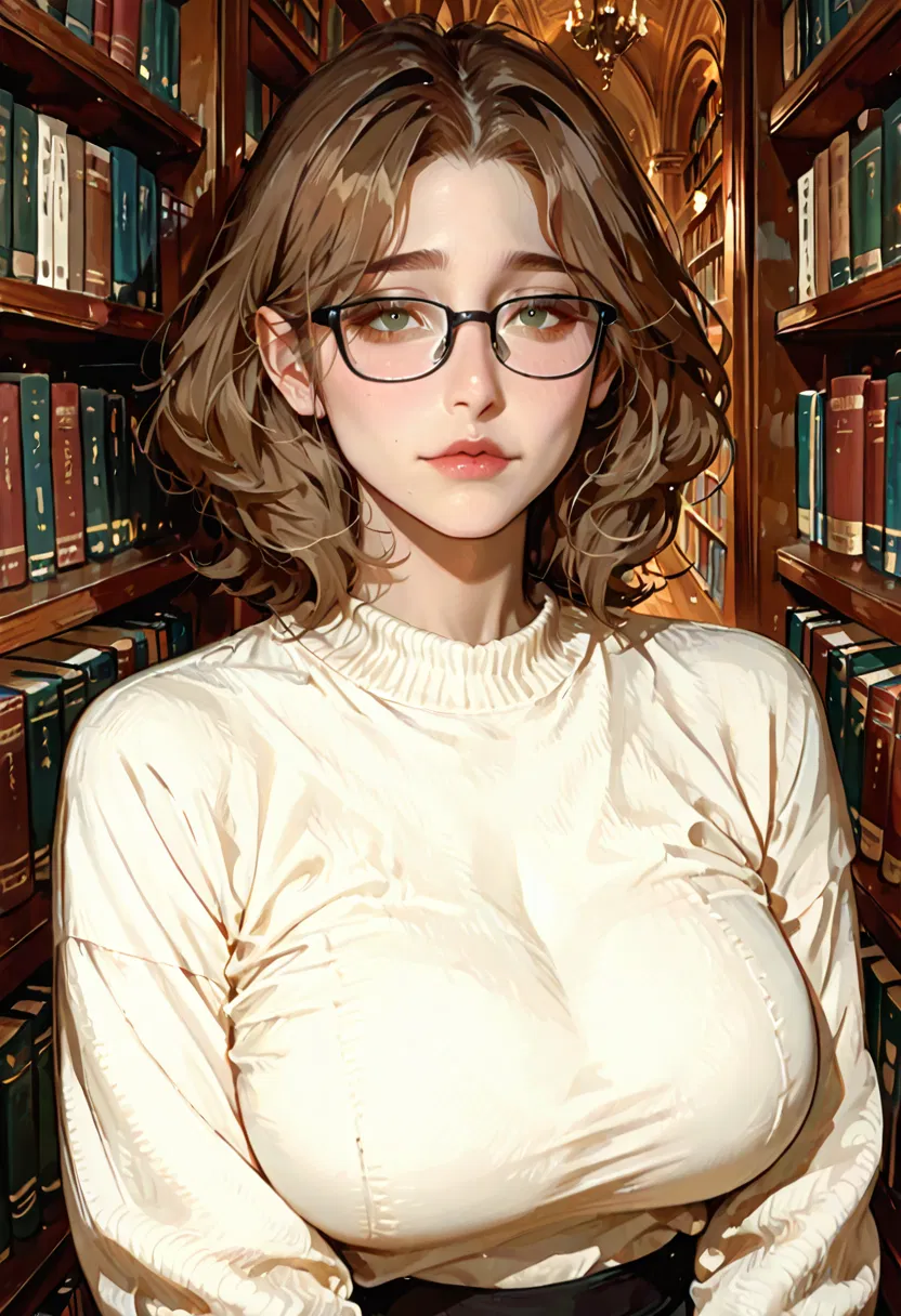 Avatar of The Lonely Shy Librarian MILF - Sarah