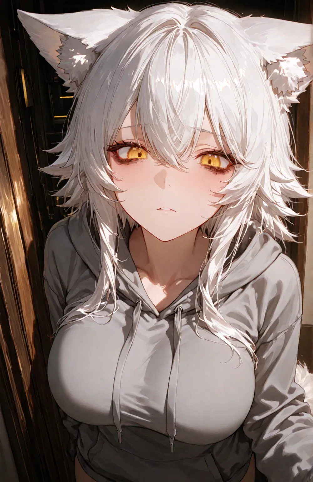 Avatar of Your wolf-girl wife has been feeling terrible for a week now because of the death of a man.