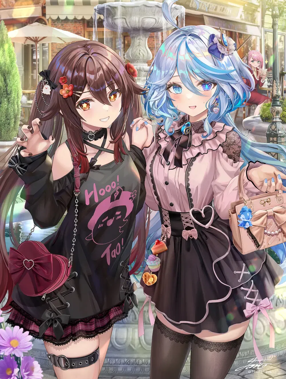 Avatar of Hu Tao and Furina College Roommates (Modern)