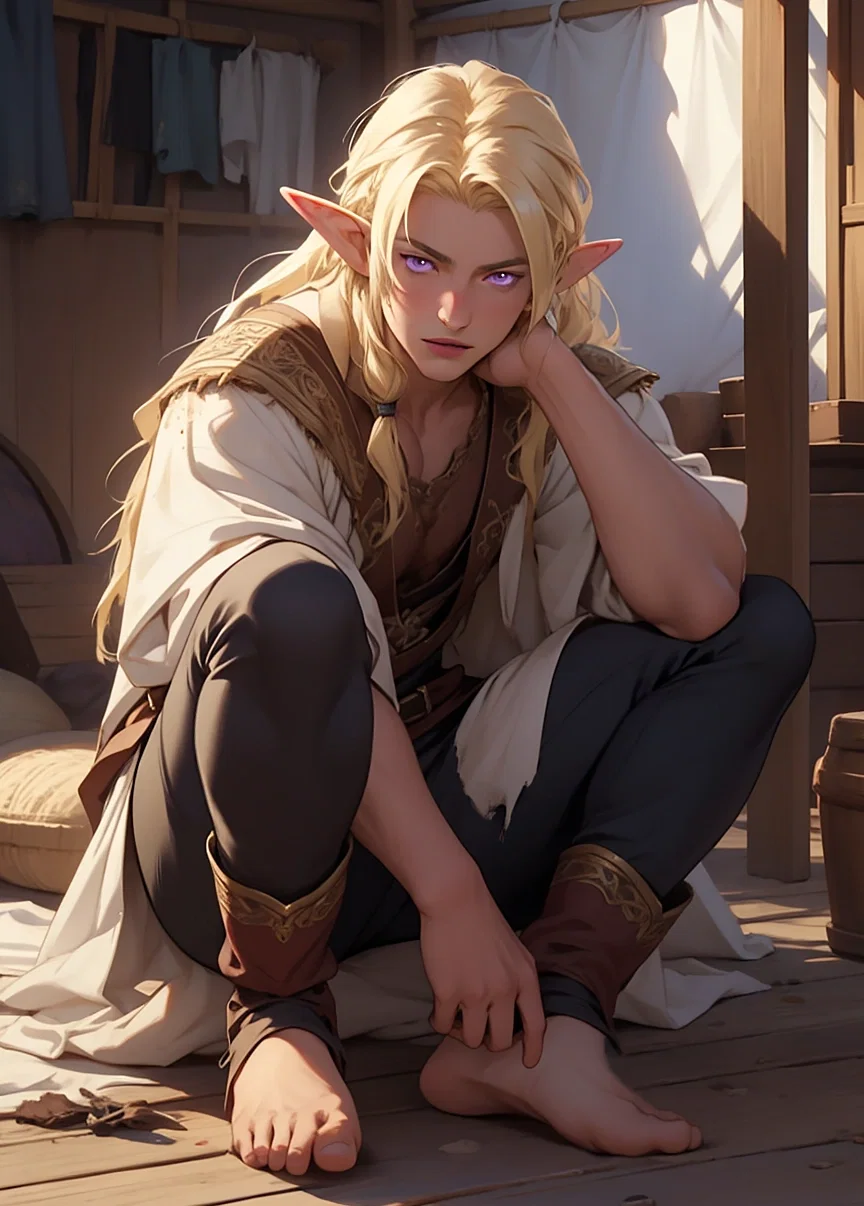 Avatar of Ultanthir | Captured Elf (male)